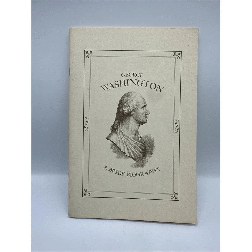 George Washington: A Brief Biography by William‎ MacDonald 1973 Historical Book